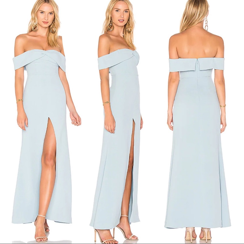 Lovers + Friends Danica Off Shoulder Gown